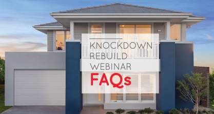 Knock down rebuild with MOJO Homes 