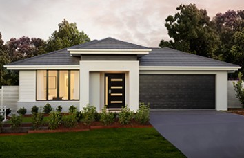 Conga-26-Ascot-facade-single-storey-house-design