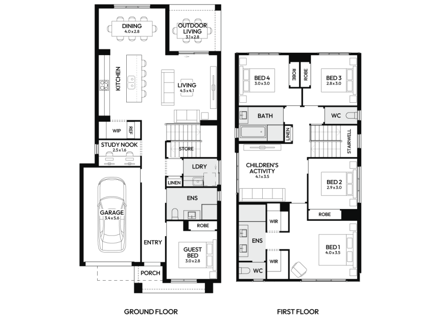 lido-25-double-storey-home-design-floorplan-standard-LHS