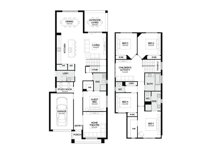 lido-29-double-storey-home-design-floorplan-standard-LHS