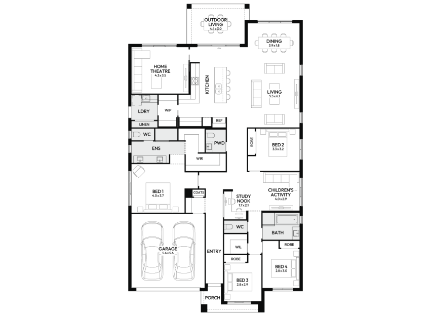 oasis-30-single-storey-home-design-floorplan-standard-LHS