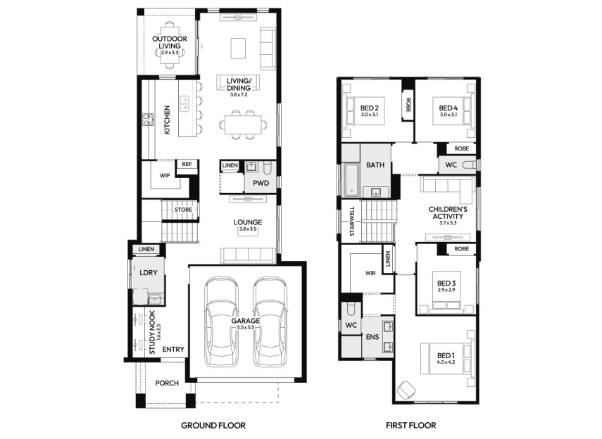 tivoli-27-double-storey-home-design-floorplan-standard-RHS