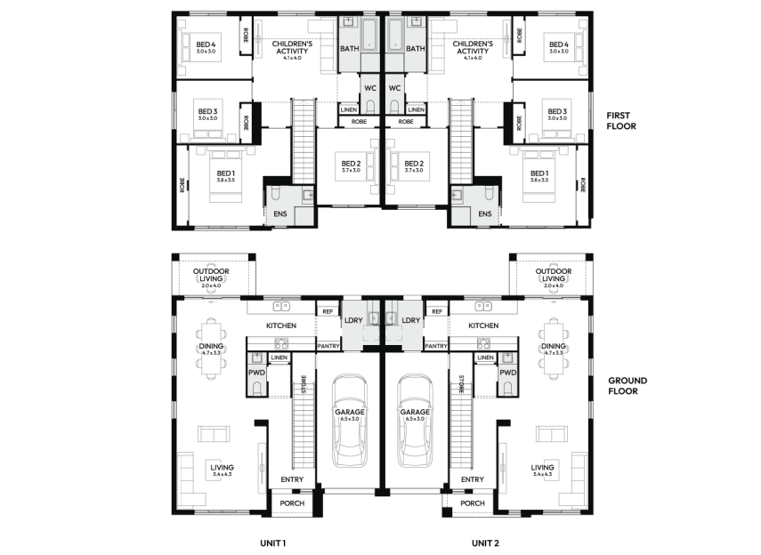 atlanta-duplex-double-storey-home-design-standard-RHS