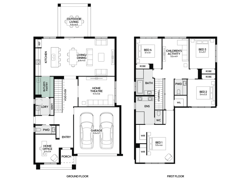 enigma-31-double-storey-home-design-floorplan-option-1-RHS