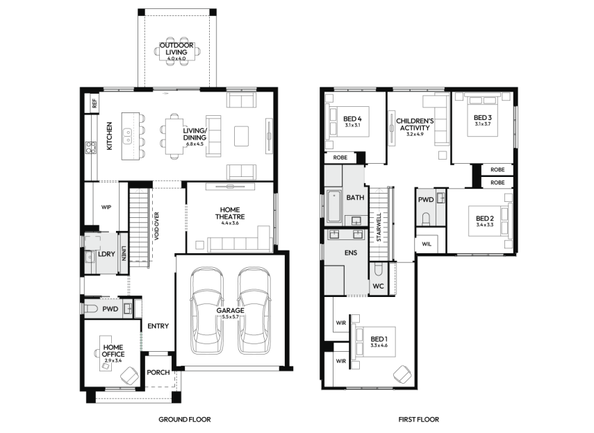 enigma-31-double-storey-home-design-floorplan-option-2-RHS