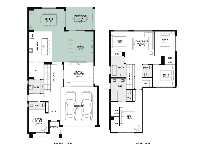 enigma-31-double-storey-home-design-floorplan-option-3-RHS