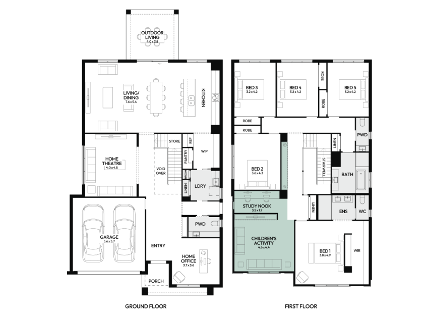 enigma-41-double-storey-home-design-floorplan-option-4-LHS