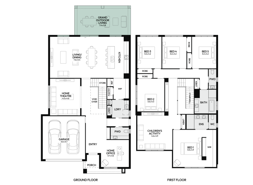 enigma-41-double-storey-home-design-floorplan-option-9-LHS