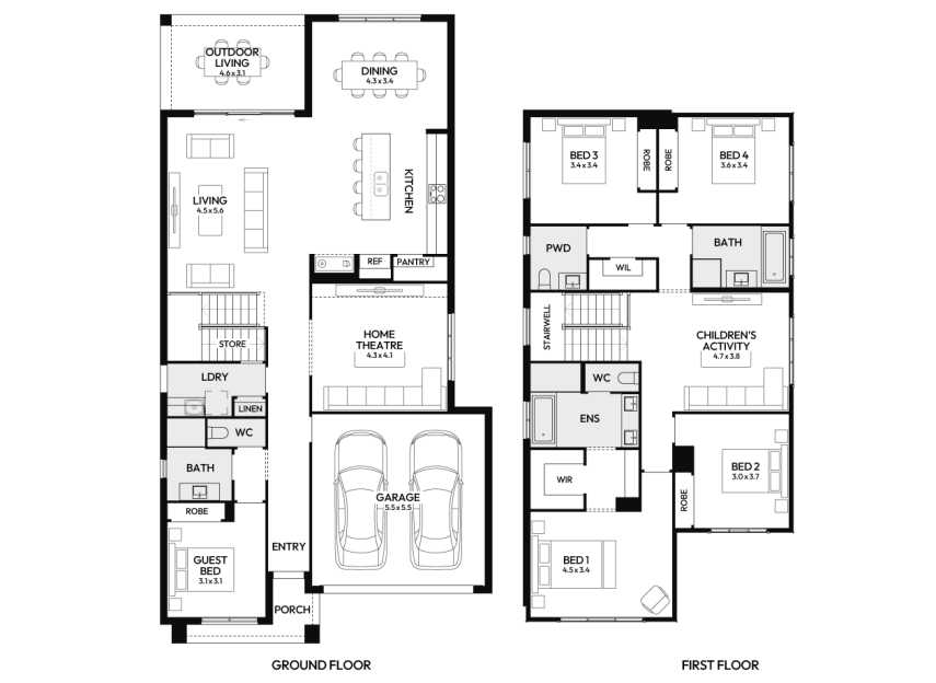 lido-34-double-storey-home-design-floorplan-standard-RHS