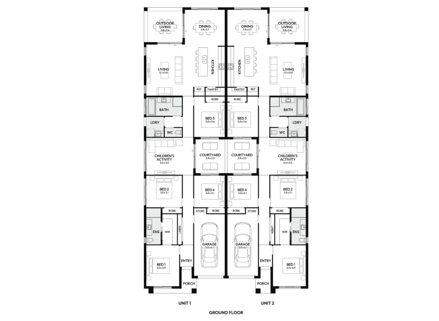 seattle-duplex-home-design-floorplan-standard-LHS