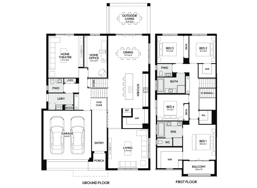 trilogy-35-split-level-home-design-floorplan-sandard-LHS