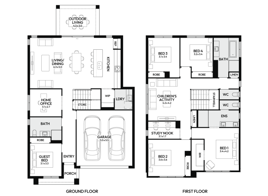 charisma-30-double-storey-home-design-floorplan-standard-RHS