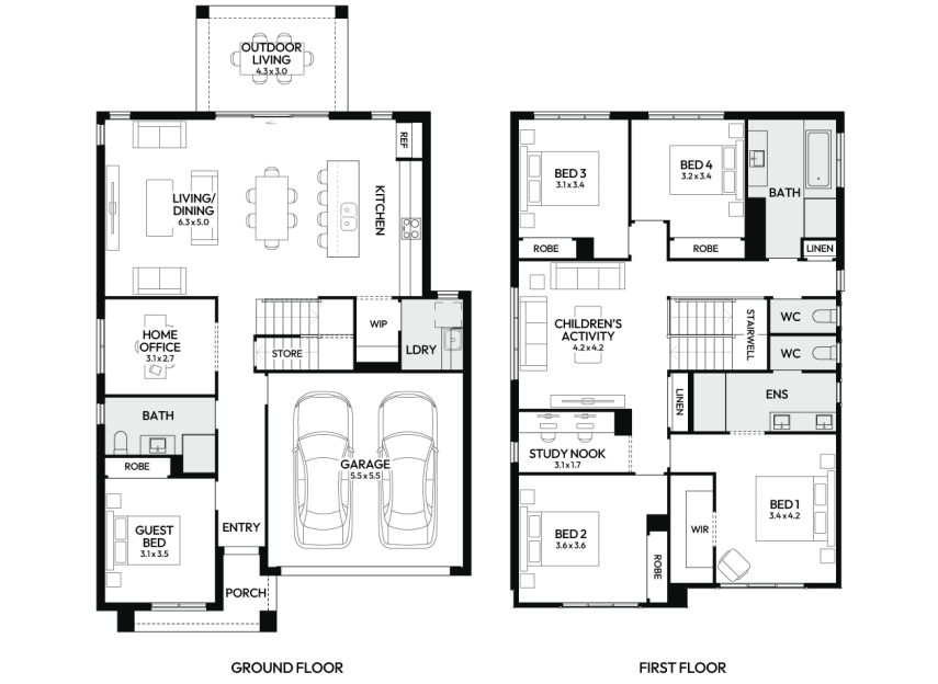 charisma-31-double-storey-home-design-floorplan-standard-RHS