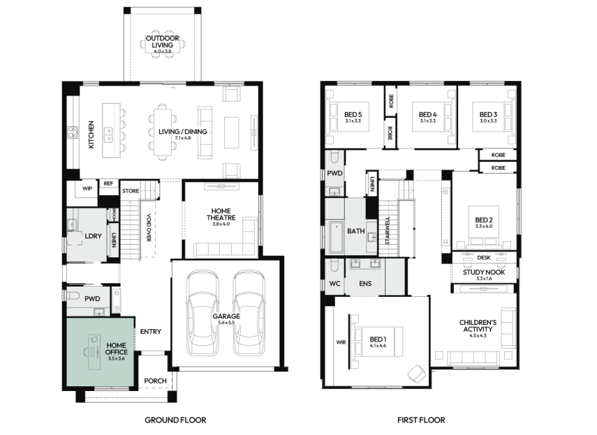 Enigma-37-double-storey-home-design-floorplan-option-5-RHS