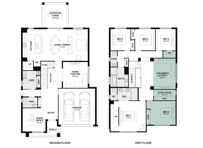 Enigma-37-double-storey-home-design-floorplan-option-6-RHS