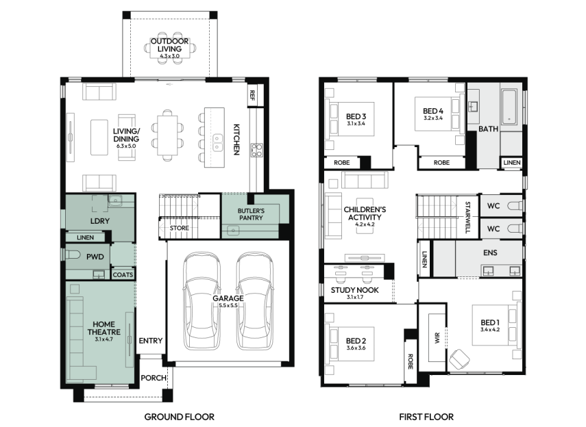 charisma-30-double-storey-home-design-floorplan-option-2-RHS