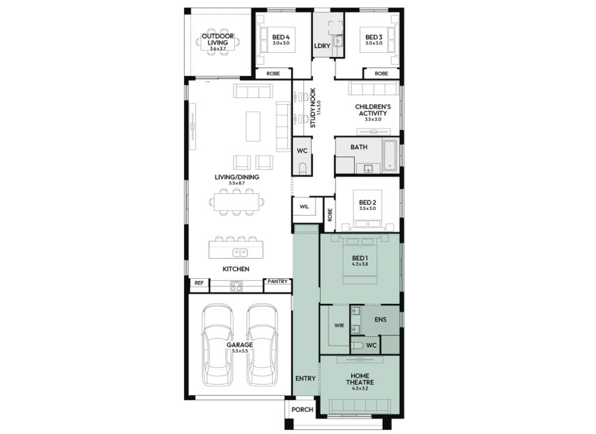 conga-28-single-storey-home-design-floorplan-option-1-LHS