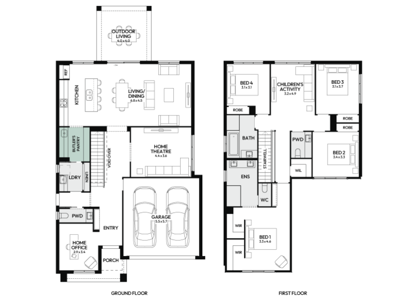 enigma-31-double-storey-home-design-floorplan-option-1-RHS