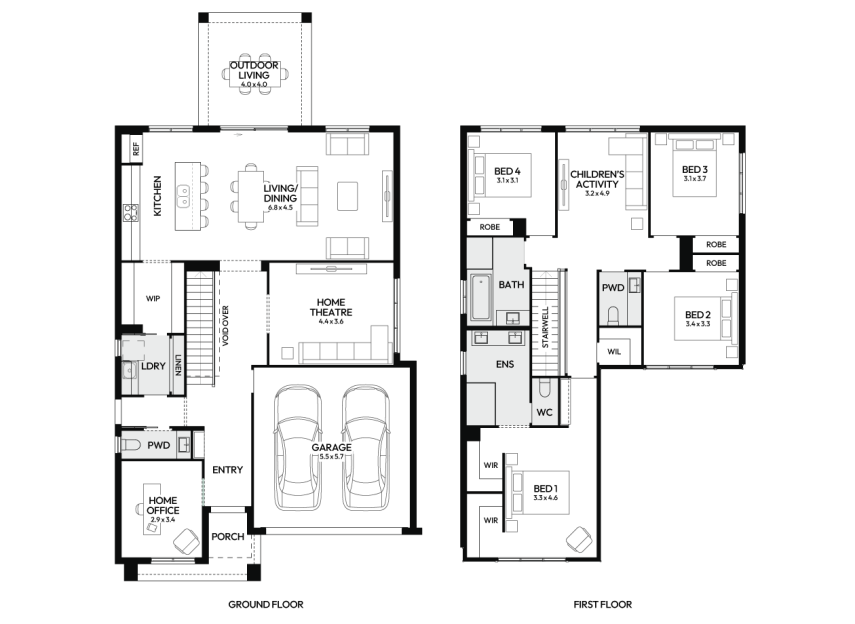 enigma-31-double-storey-home-design-floorplan-option-2-RHS