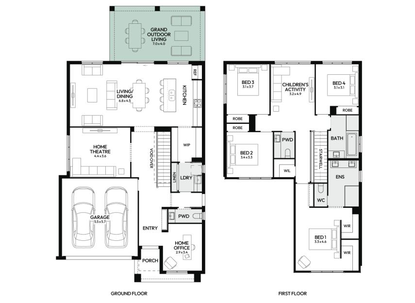 enigma-31-double-storey-home-design-floorplan-option-4-LHS