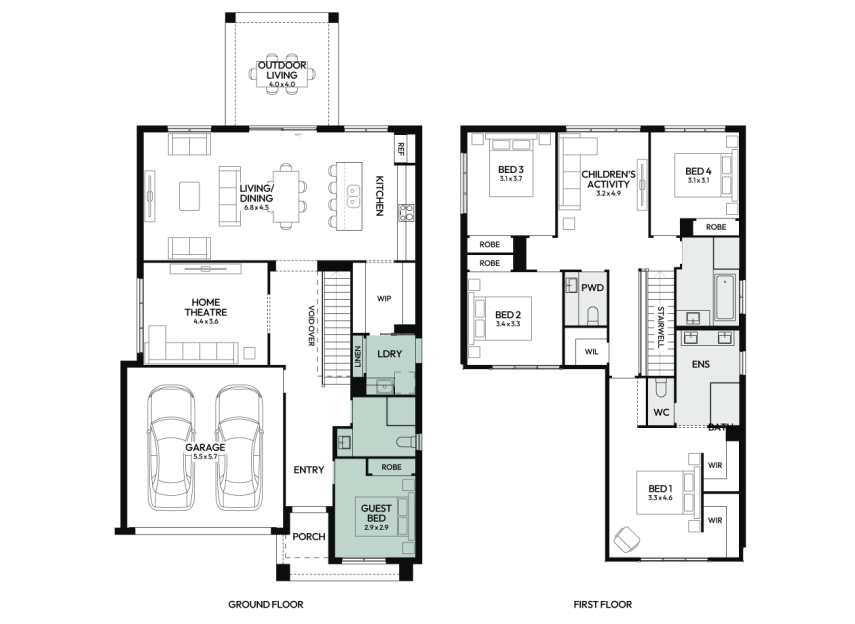 enigma-31-double-storey-home-design-floorplan-option-5-LHS