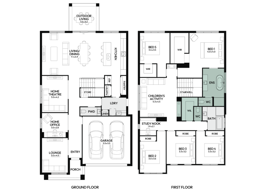 charisma-37-double-storey-home-design-floorplan-standard-option-1-RHS