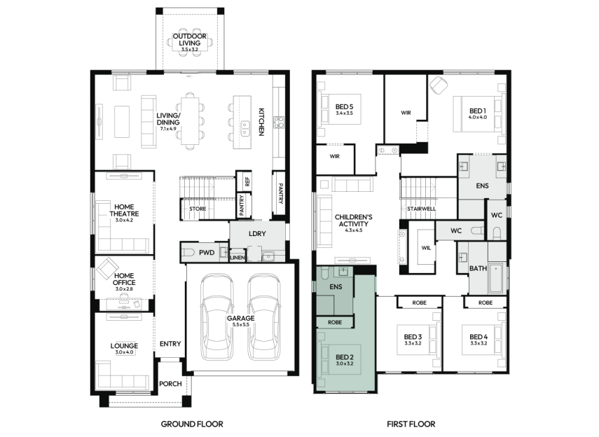 charisma-37-double-storey-home-design-floorplan-standard-option-3-RHS