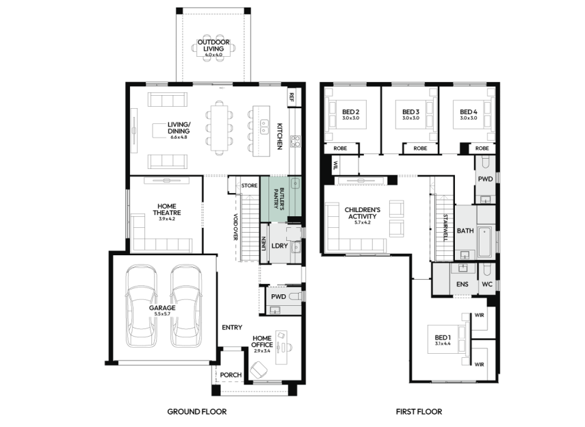 enigma-32-double-storey-home-design-floorplan-option-2-LHS