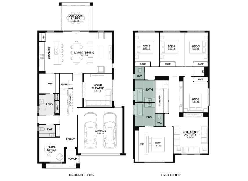 enigma-35-double-storey-home-design-floorplan-option-1-RHS