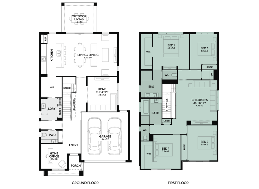 enigma-35-double-storey-home-design-floorplan-option-2-RHS