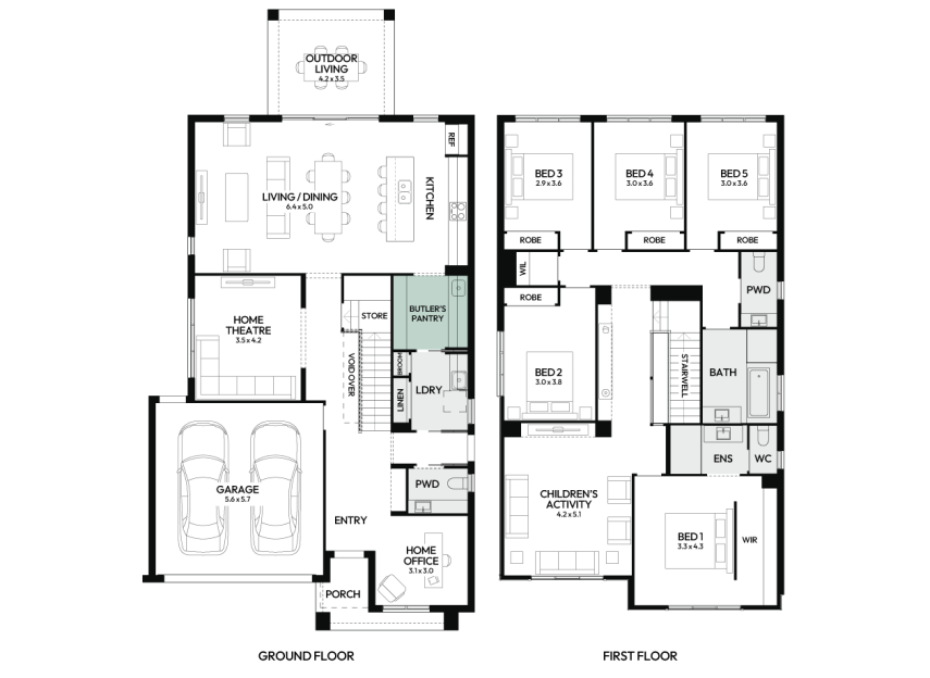 enigma-35-double-storey-home-design-floorplan-option-3-LHS