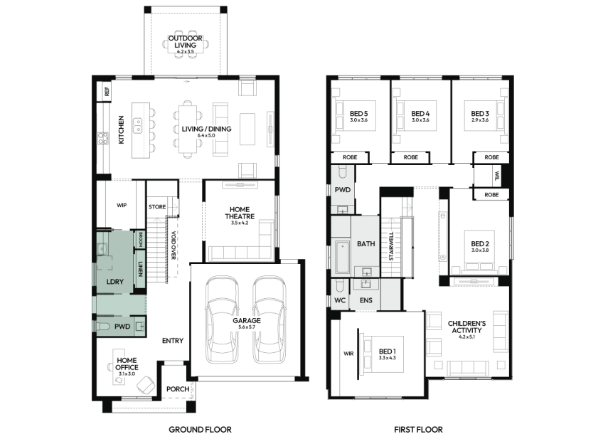 enigma-35-double-storey-home-design-floorplan-option-6-RHS