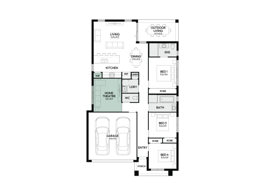 radiate-19-single-storey-home-design-floorplan-option-3-LHS