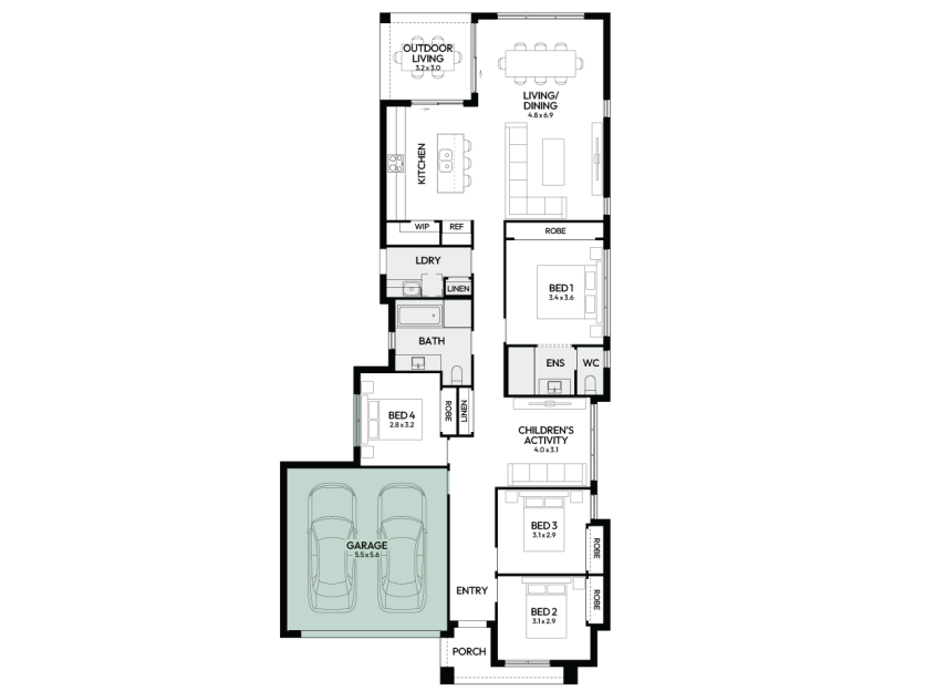 liberty-20-one-single-storey-home-design-option-3-LHS