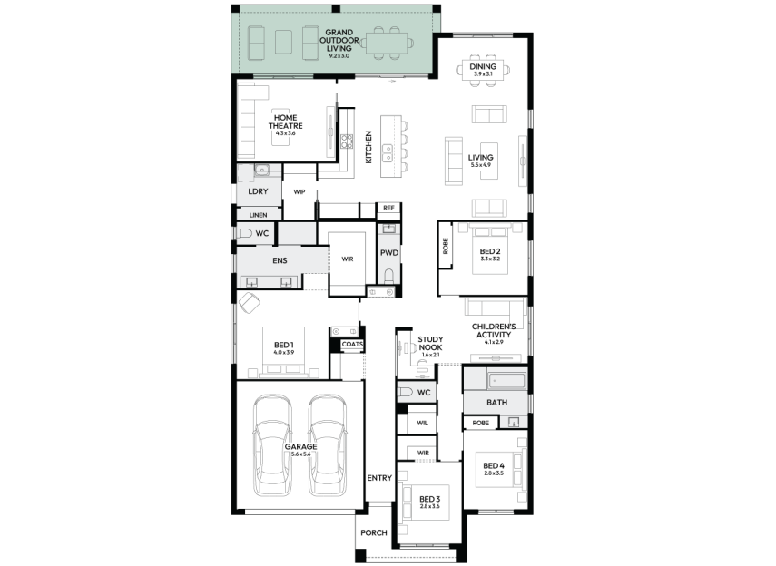 oasis-31-single-storey-home-design-floorplan-option-3-RHS