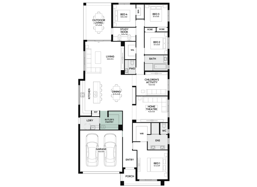 rhapsody-30-single-storey-home-design-floorplan-option-2-LHS