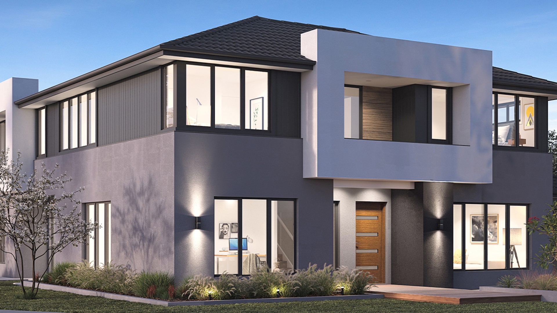 Oakland Corner Block Duplex Designs with 9 Bedrooms | MOJO Homes