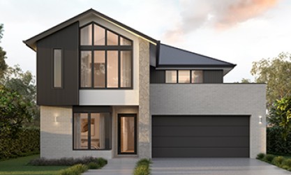 House design double storey Kingscliff Urban facade